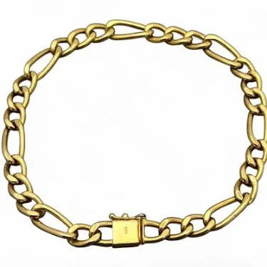 Pulseira Figaro Dourada
